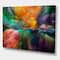 Designart - Colorful And Dark Gradient Clouds - Modern & Contemporary Canvas Wall Art Print